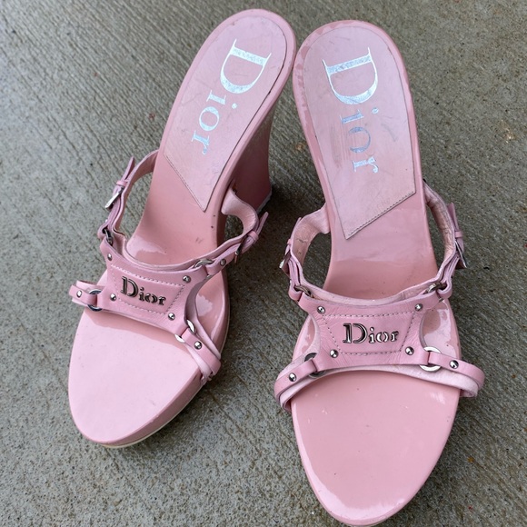 Dior Pink Women's Sandals - Picture 2 of 4